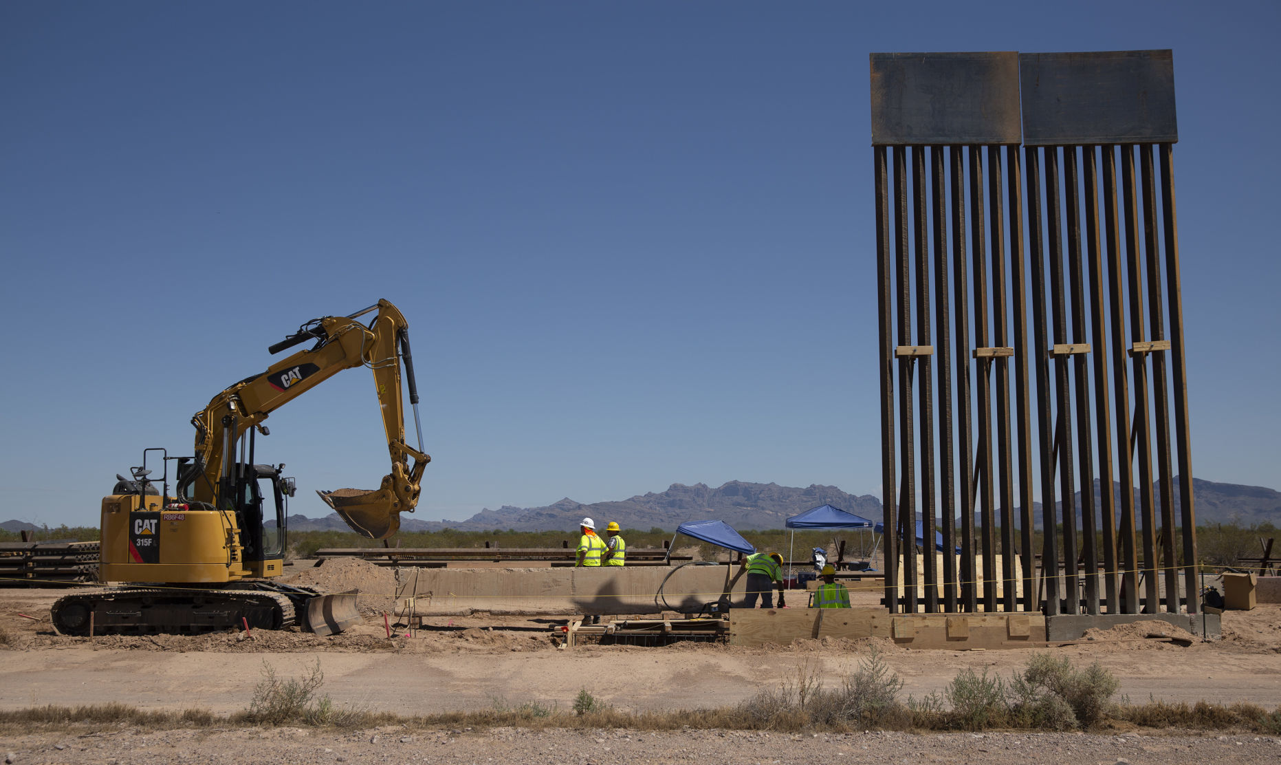 U.S. – Mexico border near Sasabe and Lukeville, Ariz.